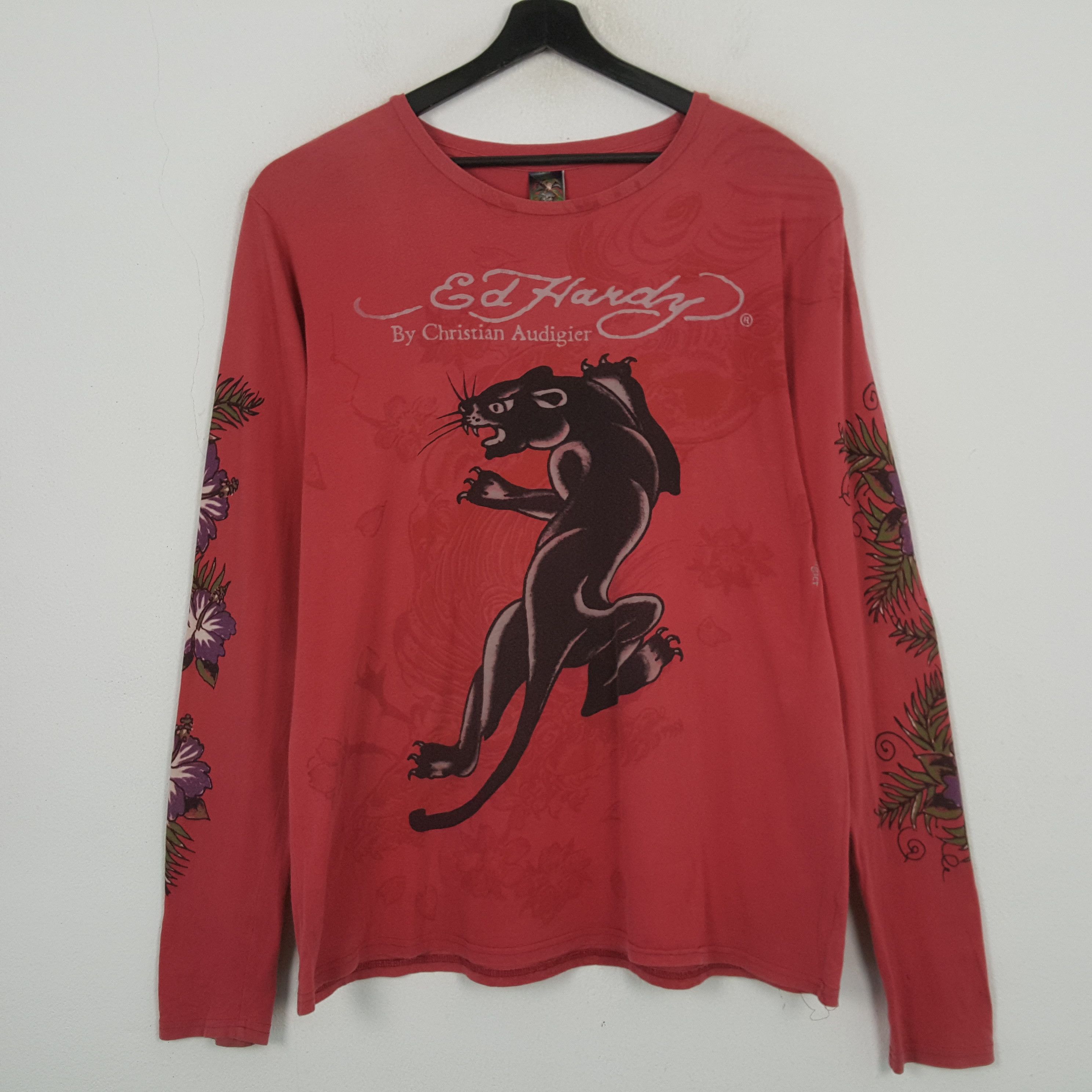 Ed Hardy ED Hardy by Christian Audigier Fashion Brand Tshirt RR3 Size XXL / US 16-18 / IT 52-54 - 1 Thumbnail