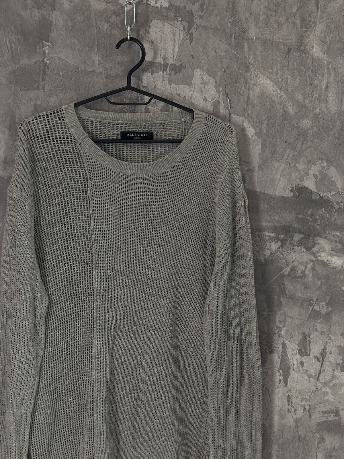 Other Allsaints Sweater waffle Size M Rare Knitwear Size US M / EU 48-50 / 2 - 4 Thumbnail