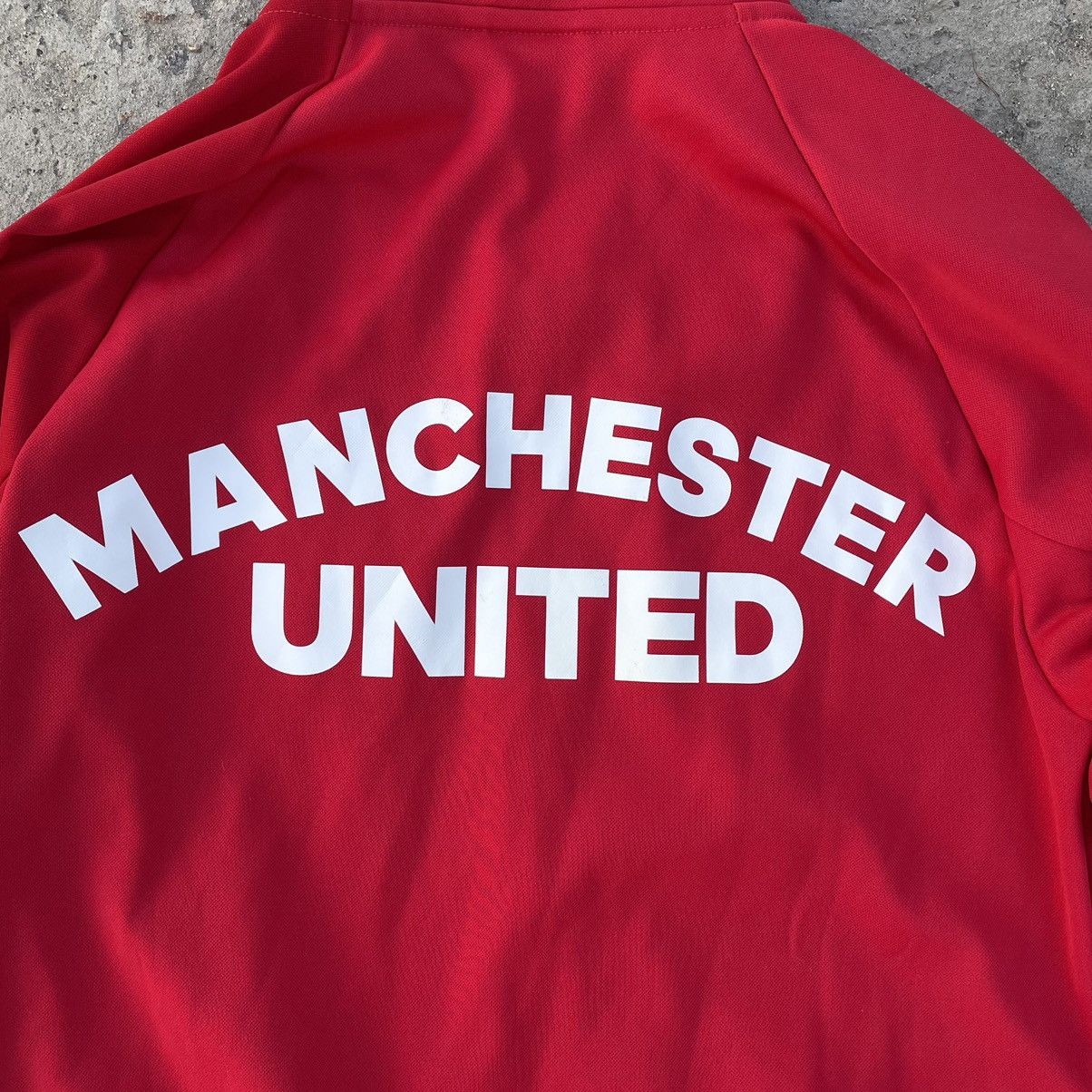 Adidas Vintage Adidas Manchester United Zip Sweater Y2K Football Size US S / EU 44-46 / 1 - 8 Thumbnail