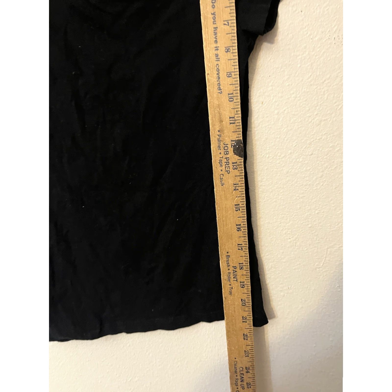 H&M H&M Basics Top Women XS Black Solid Cotton Blend Short Sleeve T-Shirt Size XS / US 0-2 / IT 36-38 - 4 Thumbnail