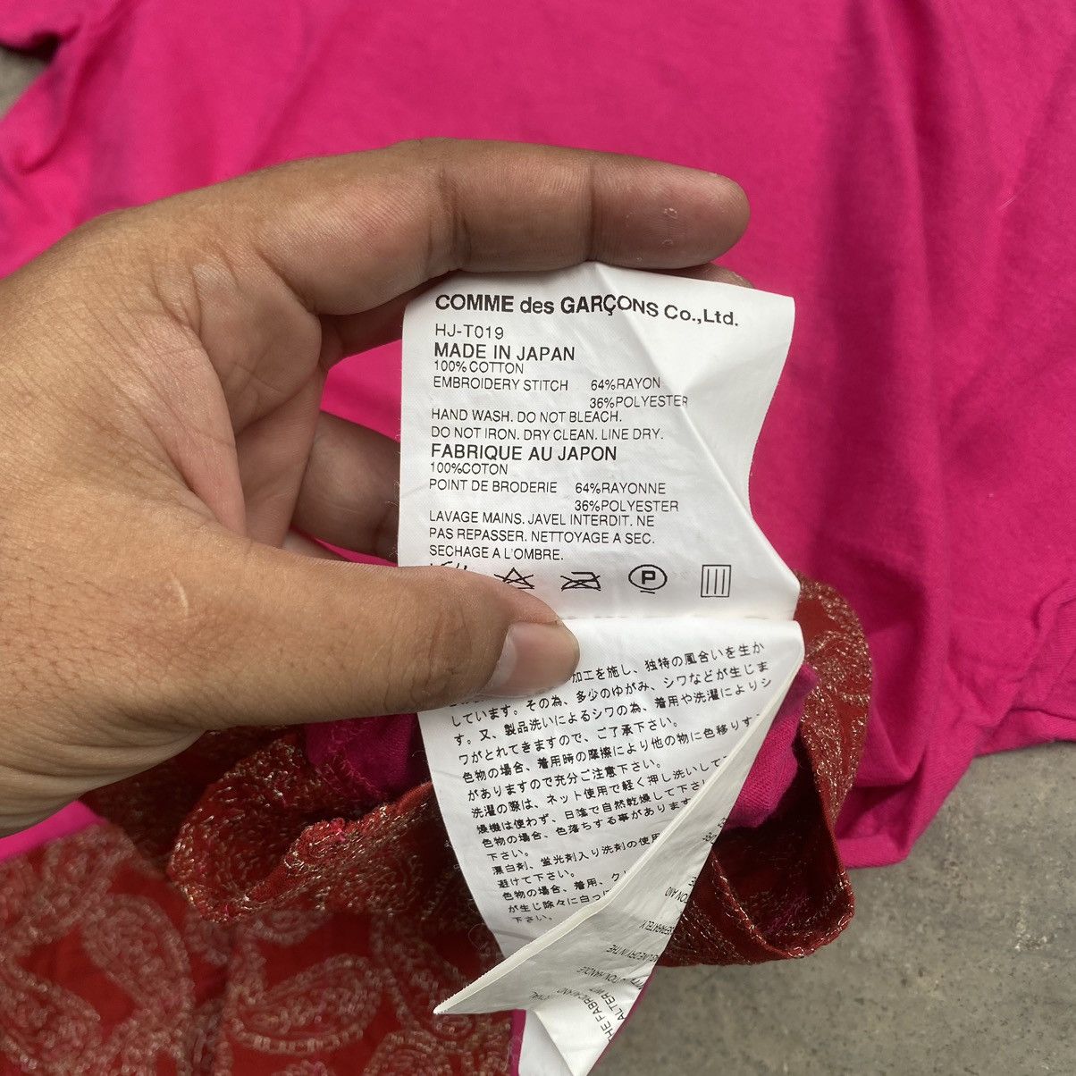 Comme des Garcons Homme Comme Des Garcons Homme Hybird Tshirt Size US M / EU 48-50 / 2 - 6 Thumbnail