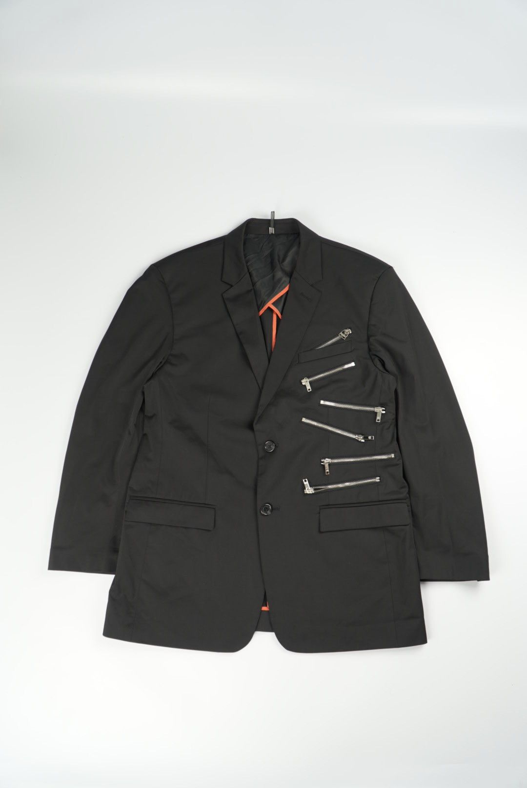 Dior Dior Zippered Black Single Suit Size 42R - 1 Thumbnail