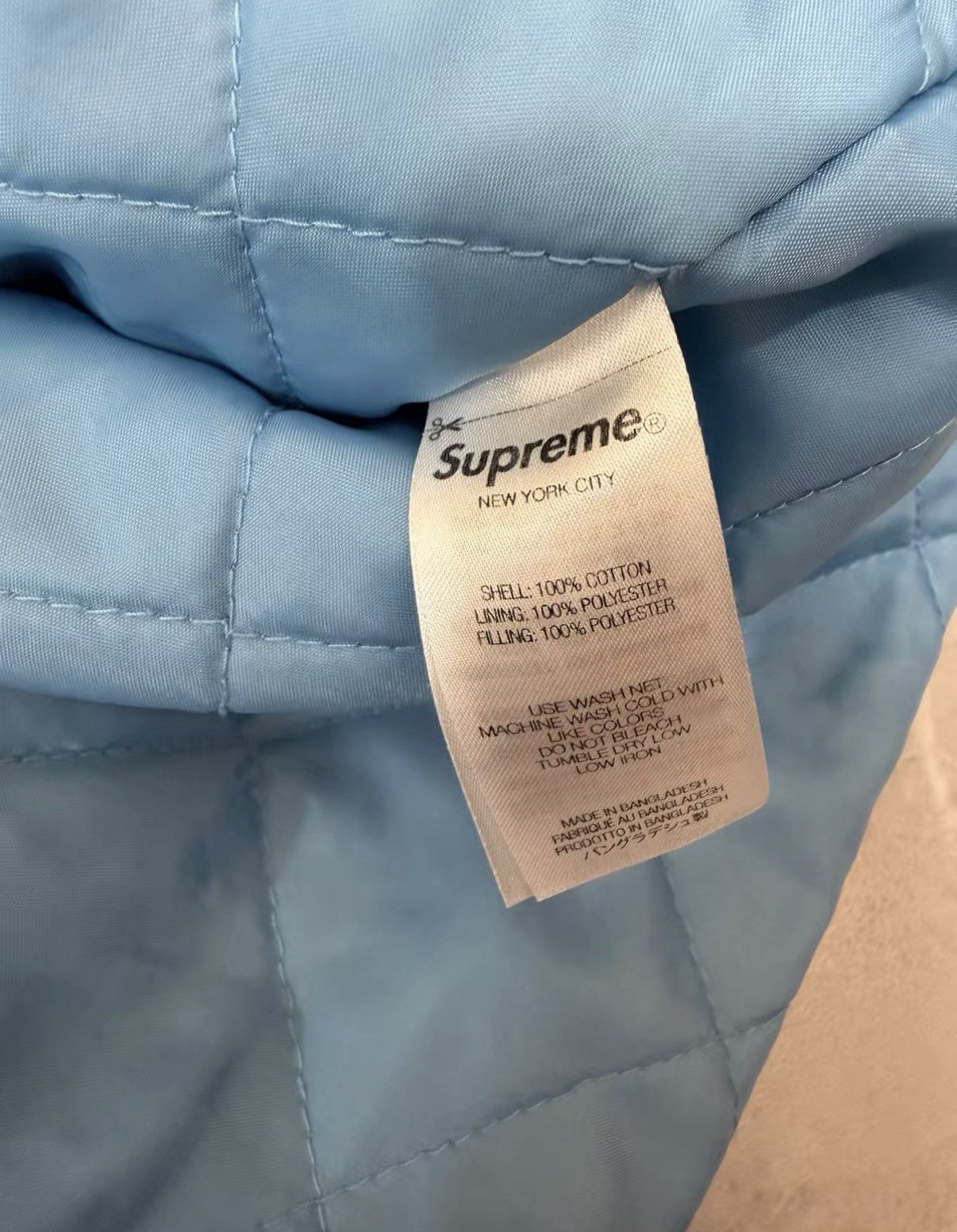 Supreme Supreme SS26 WEEK1 Quilted Lined Flannel Snap Shirt J34 Size US M / EU 48-50 / 2 - 6 Thumbnail