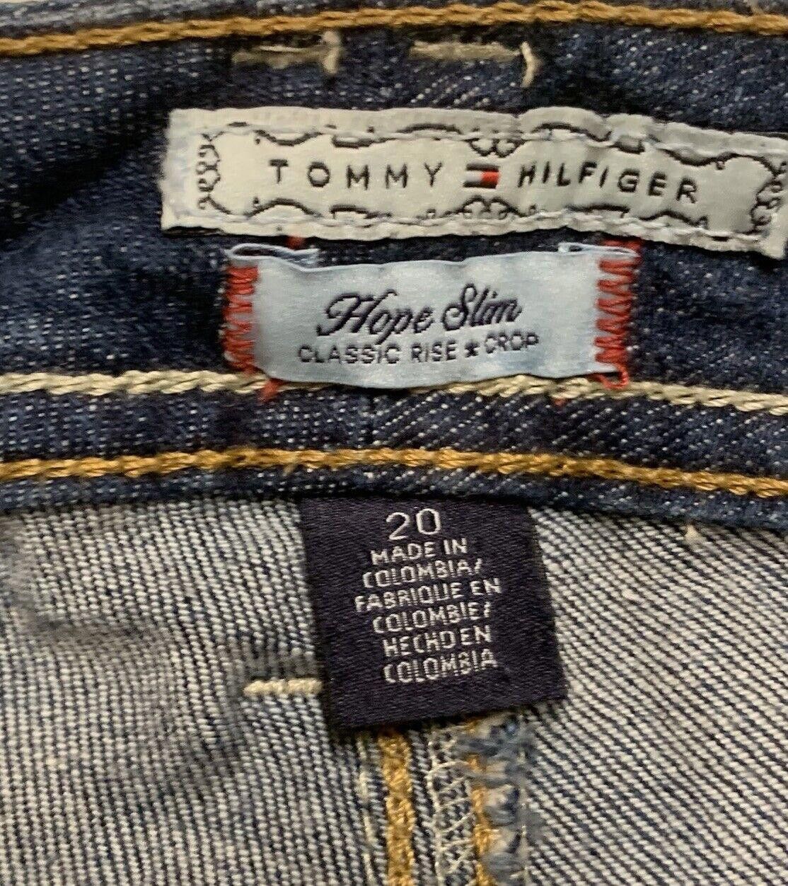 Tommy Hilfiger Tommy Hilfiger Jeans Women’s Size 20 Blue Hope Slim Cropped Size 42" / US 20 - 12 Thumbnail