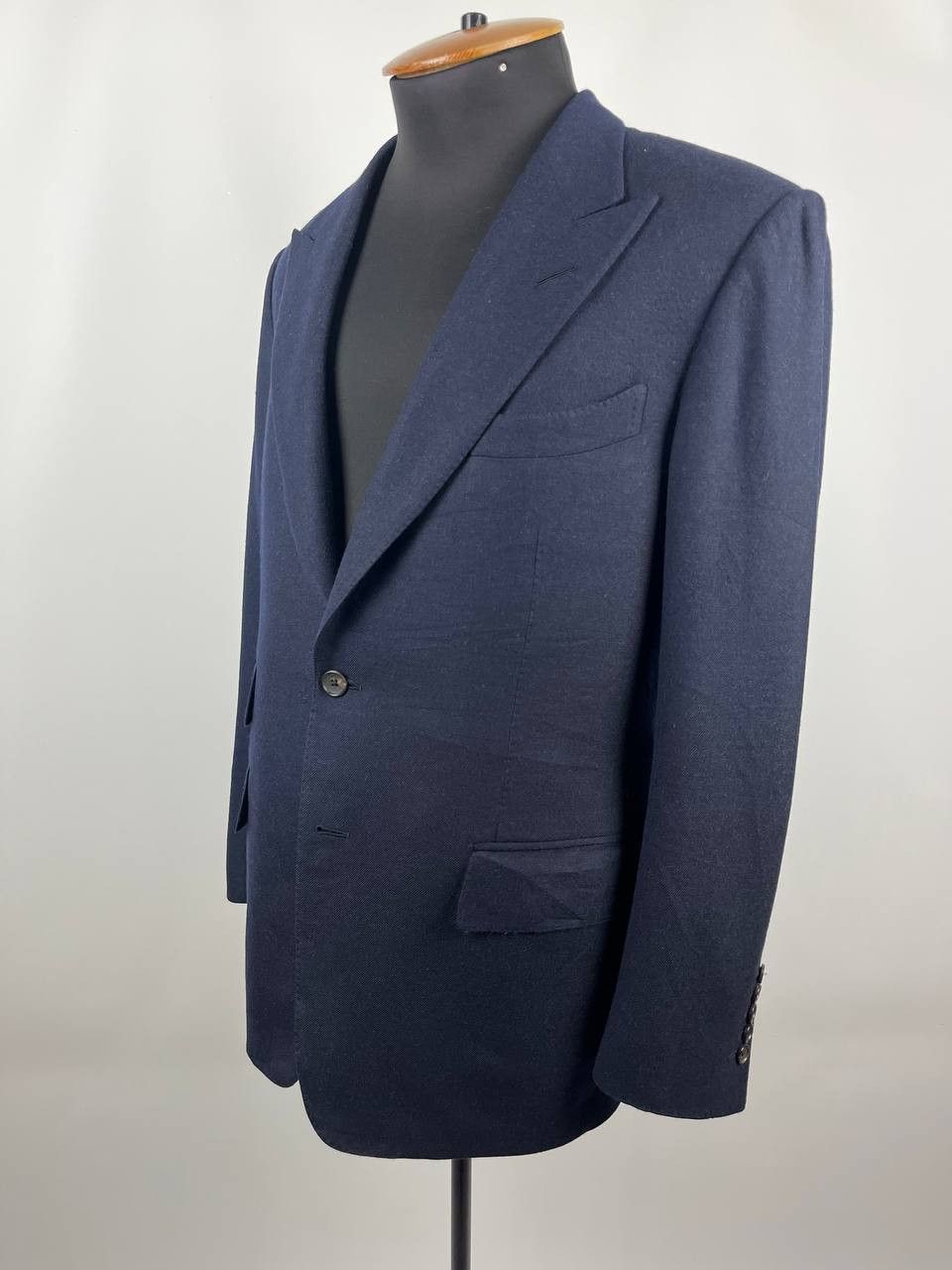 Tom Ford TOM FORD Wool Cashmere Blazer Jacket Windsor Base A Size 54R - 2 Thumbnail