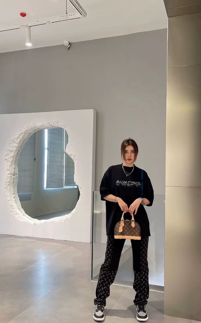 Balenciaga Balenciaga Jelly graffiti Logo letter printing short sleev Size US S / EU 44-46 / 1 - 5 Thumbnail