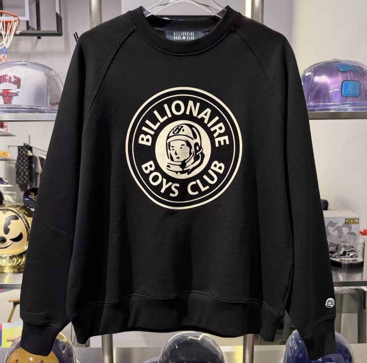Billionaire Boys Club Billionaire Boys Club Flocked French Terry Sweatshirt J32 Size US L / EU 52-54 / 3 - 1 Thumbnail