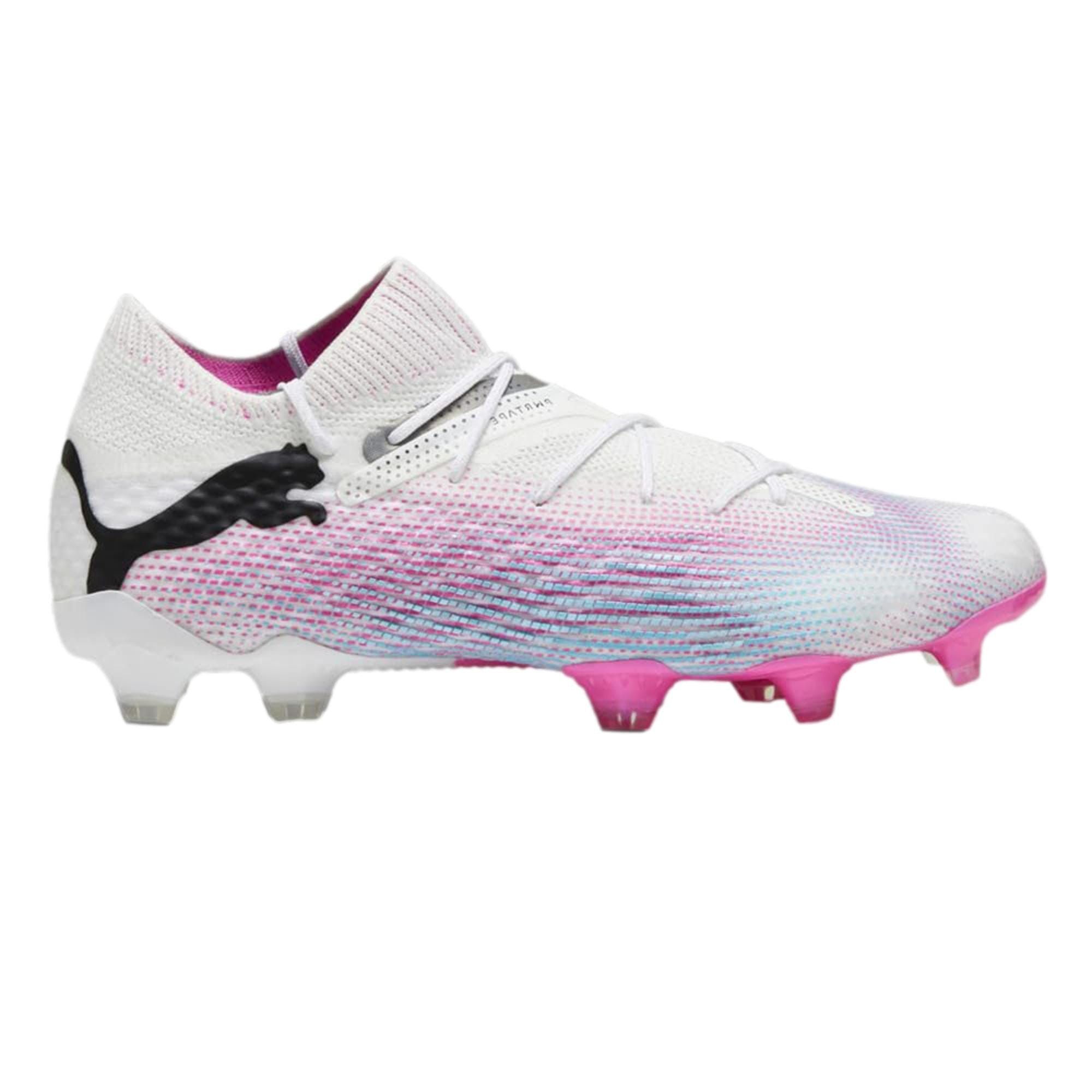 Puma Future 7 Ultimate FG/AG White / Bright Pink 107599-01 Size US 8 / EU 41 - 1 Thumbnail