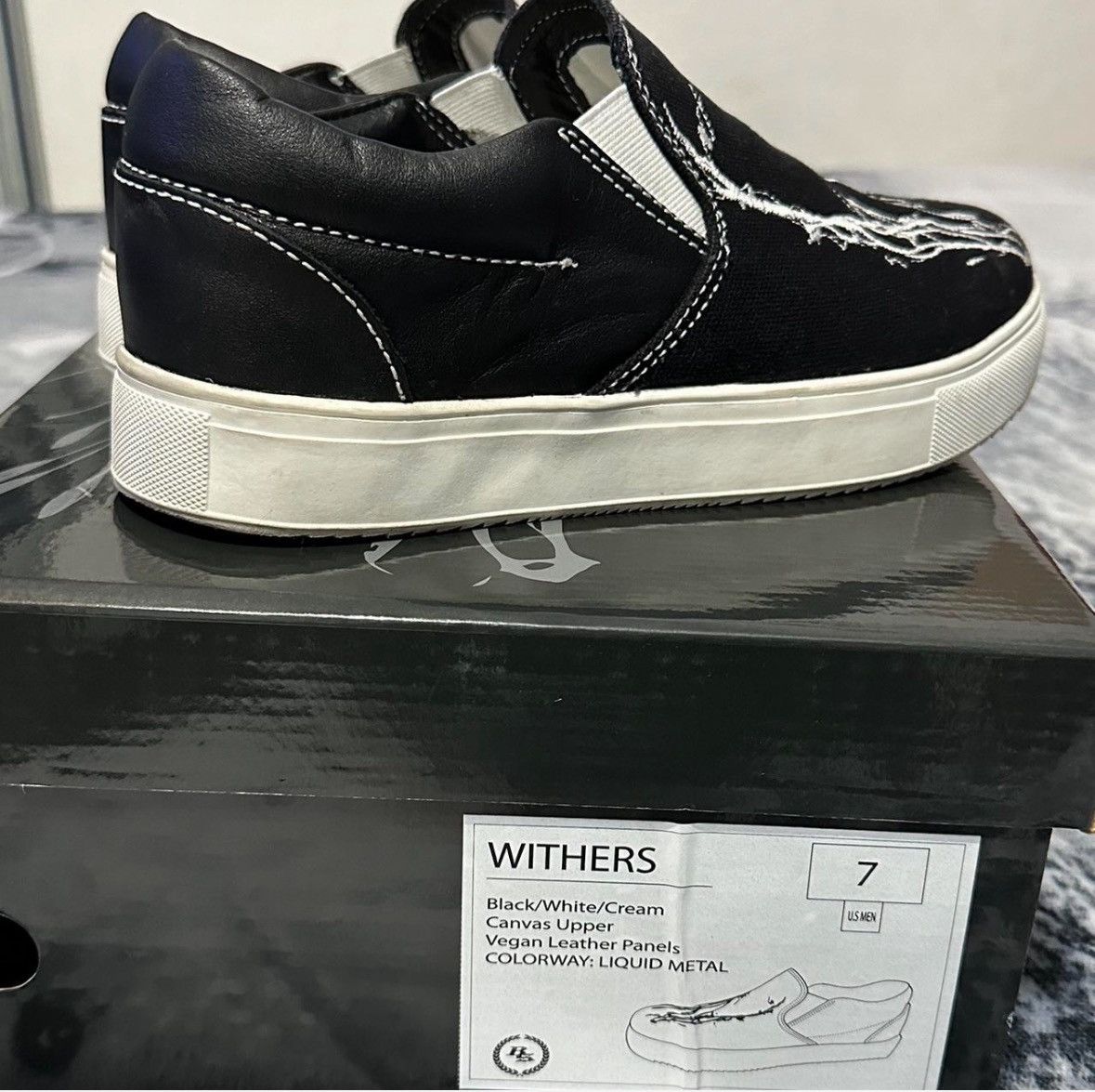 Bad Son Withers Slip ons by Badson.us Size US 7 / EU 40 - 2 Thumbnail