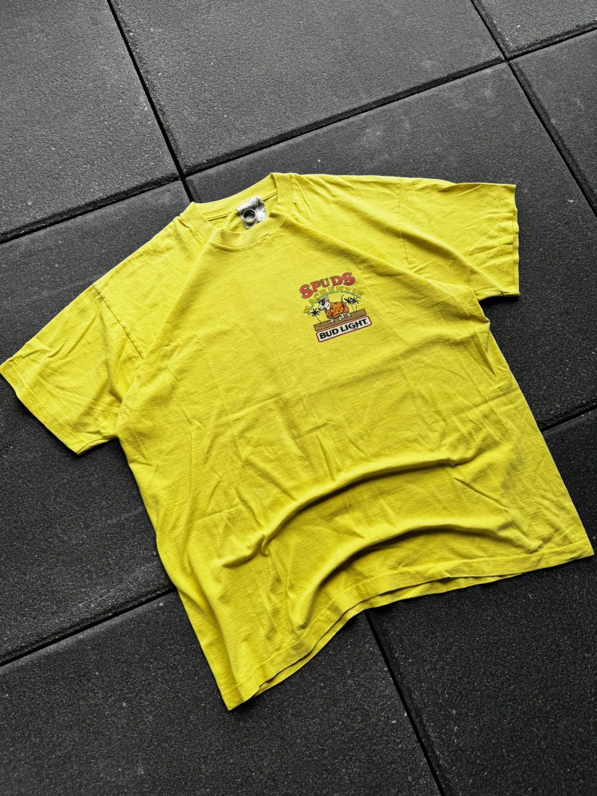 Vintage CRAZY VINTAGE 80's SPUD MACKENZIE TEE Size US XL / EU 56 / 4 - 1 Thumbnail