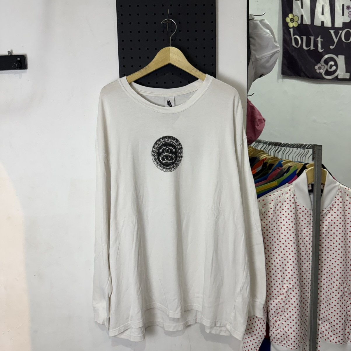 Nike × Stussy STUSSY x NIKE link L/S white Size US XXL / EU 58 / 5 - 1 Thumbnail