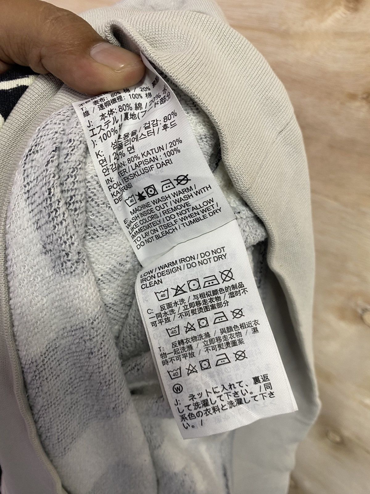 Nike Nike Men's Sportswear Allover Print Futura Club Hoodie Size US XL / EU 56 / 4 - 8 Thumbnail