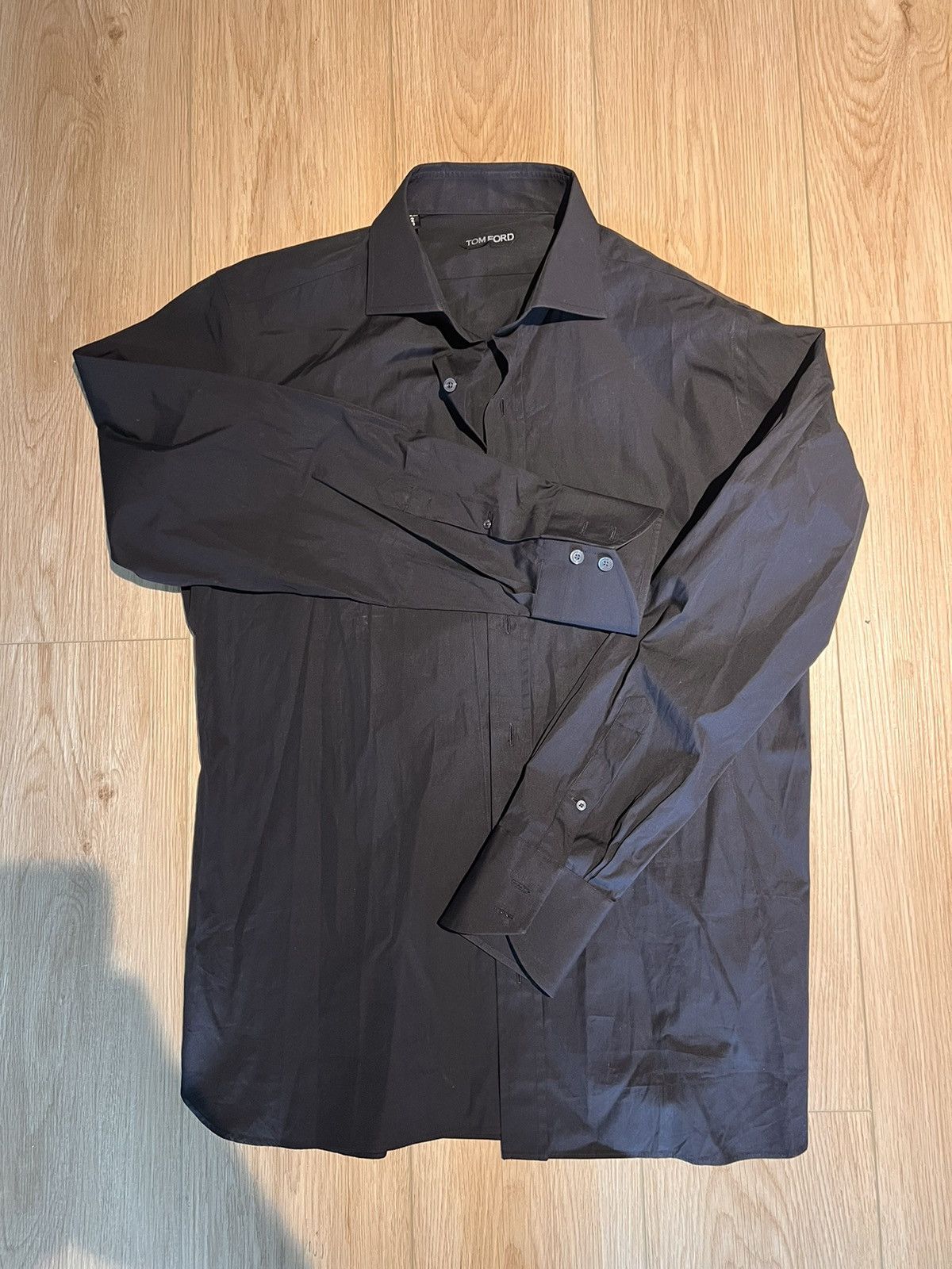 Tom Ford Tom Ford Dress Shirt Size US M / EU 48-50 / 2 - 1 Thumbnail