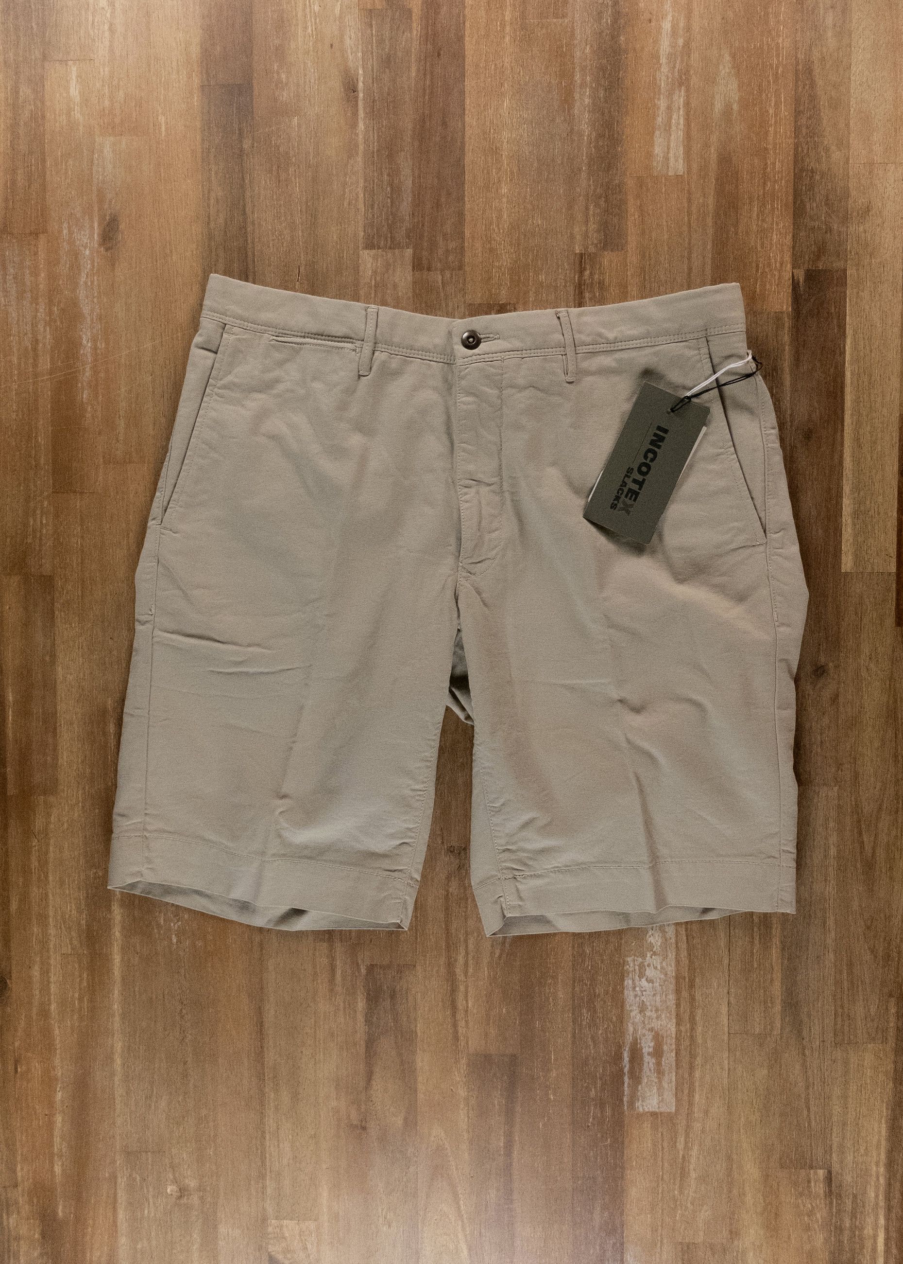 Incotex INCOTEX beige cotton blend shorts Size 36 US / 52 IT Size US 36 / EU 52 - 1 Thumbnail
