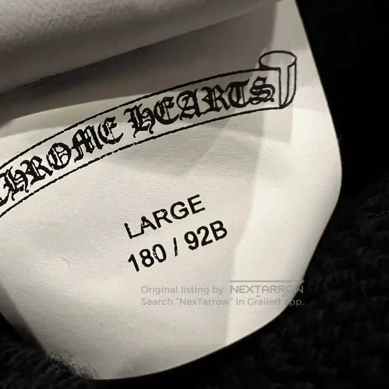 Chrome Hearts CHROME HEARTS Size L Letter embroidered trousers Size US 32 / EU 48 - 8 Thumbnail