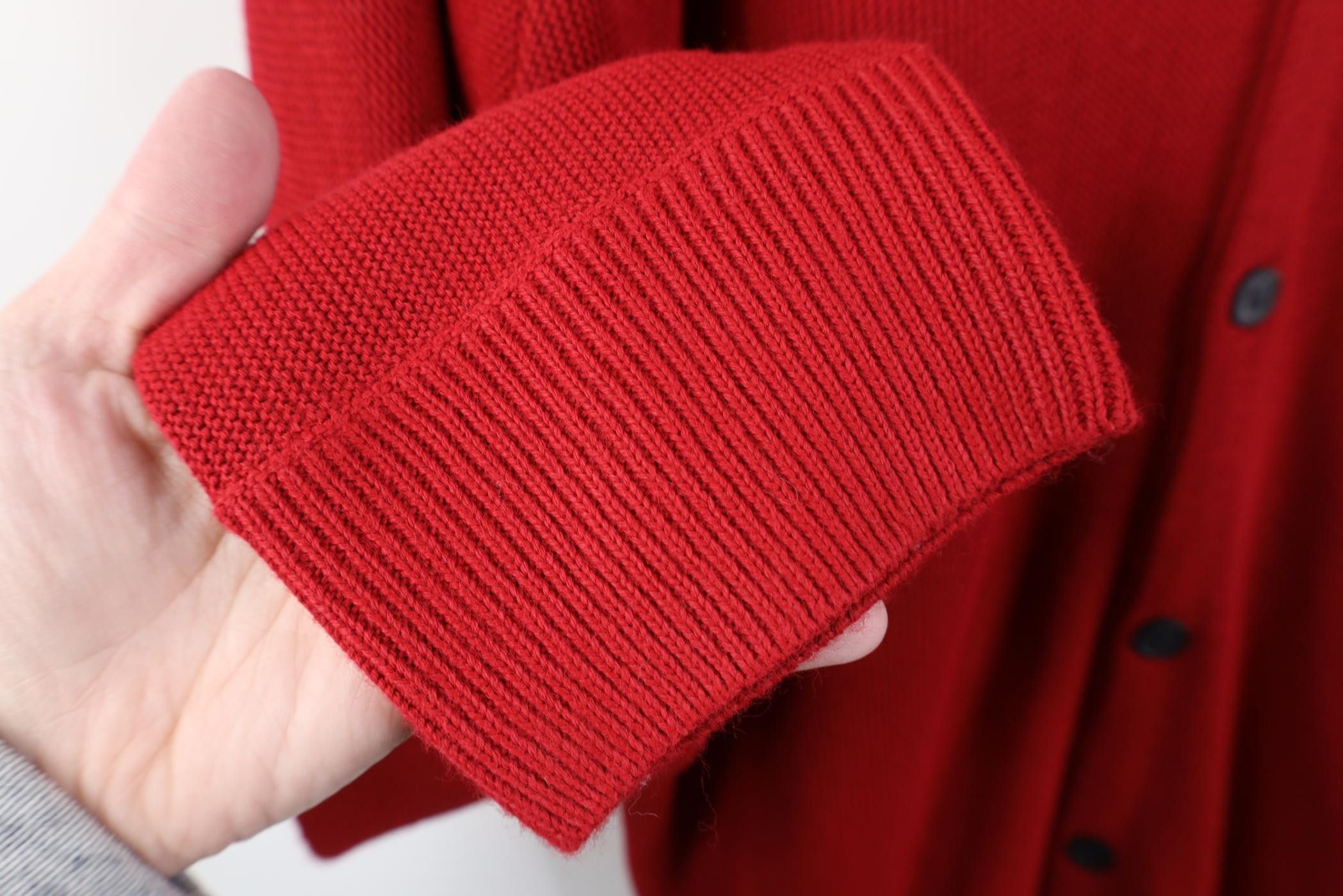 Dockers Deadstock Vintage 90s Dockers Golf Knit Cardigan Sweater Red Size US XL / EU 56 / 4 - 9 Thumbnail