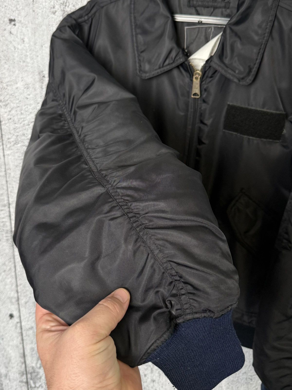 Alpha Industries CWU 45/P Flight Nylon Bomber Jacket USA Military Style MA-1 Size US M / EU 48-50 / 2 - 5 Thumbnail