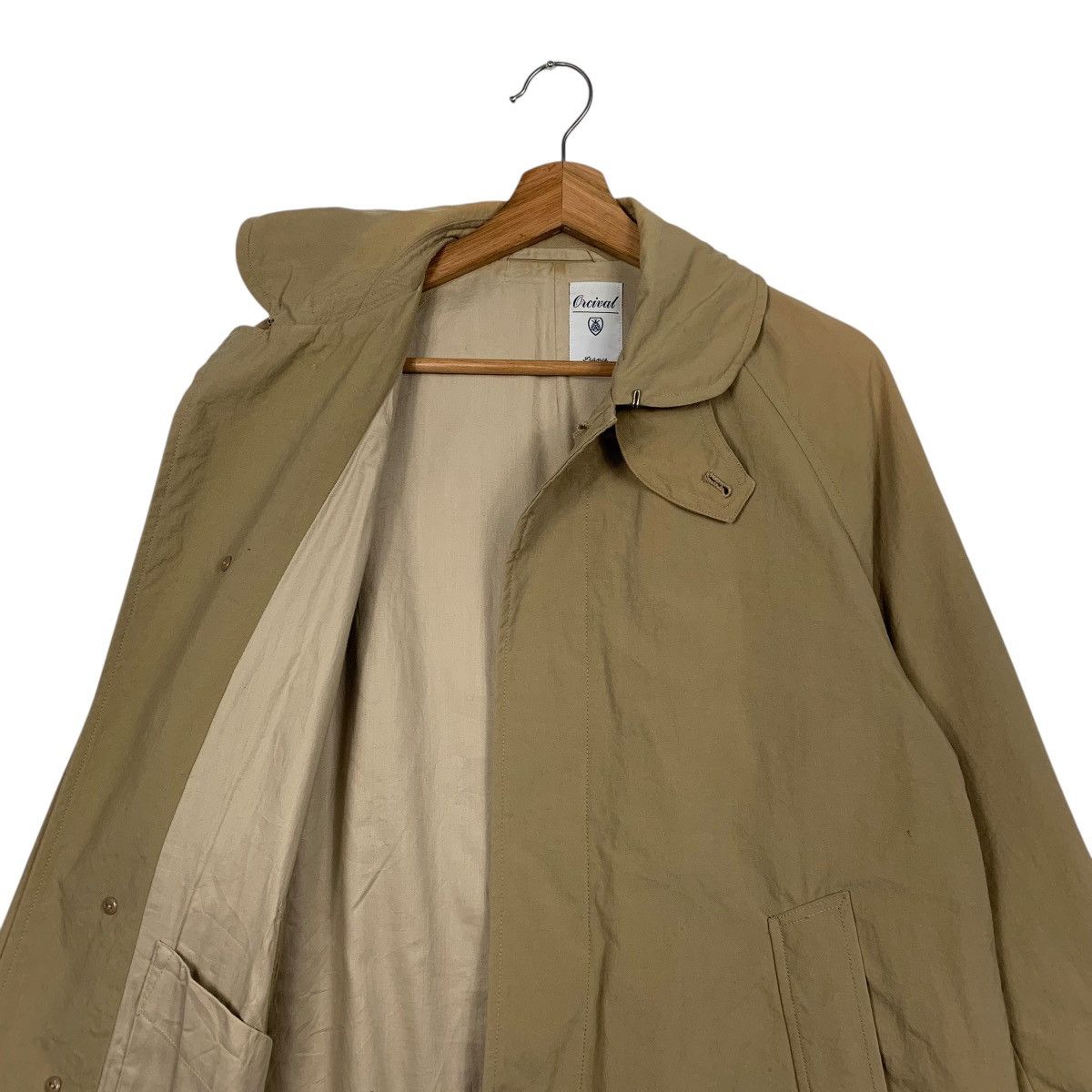 Japanese Brand Orcival Nylon Trench Coat Size US M / EU 48-50 / 2 - 11 Thumbnail