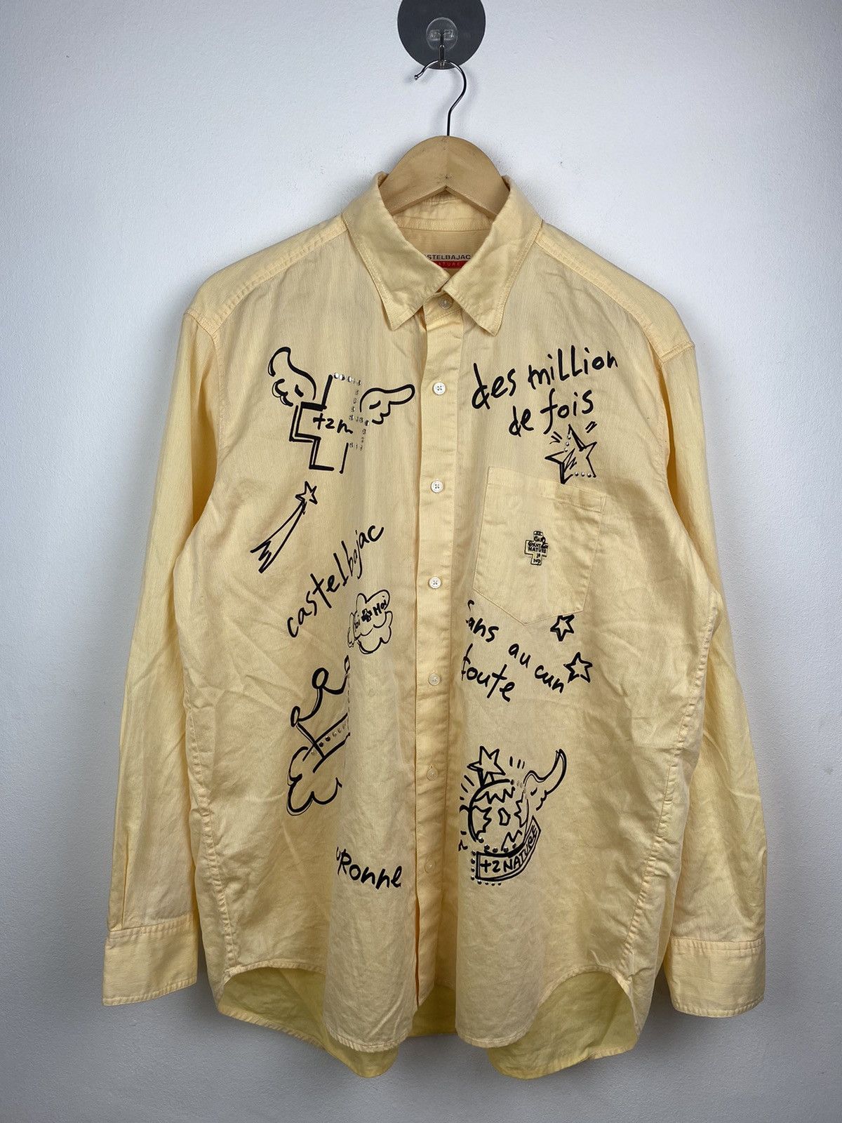 Castelbajac Art Style Button Up Shirt