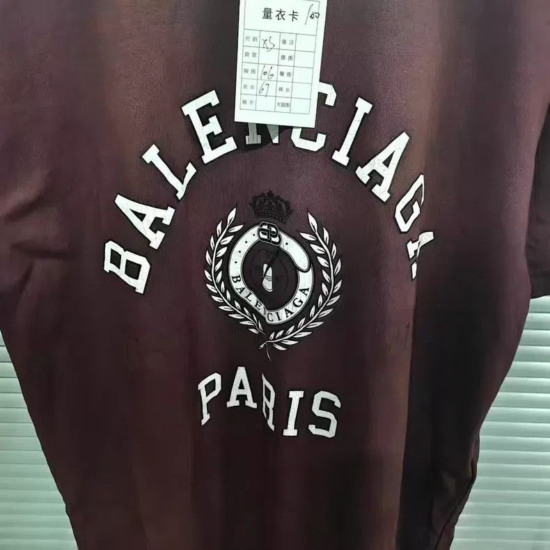 Balenciaga Balenciaga Distressed wheat short-sleeve Size US XS / EU 42 / 0 - 3 Thumbnail