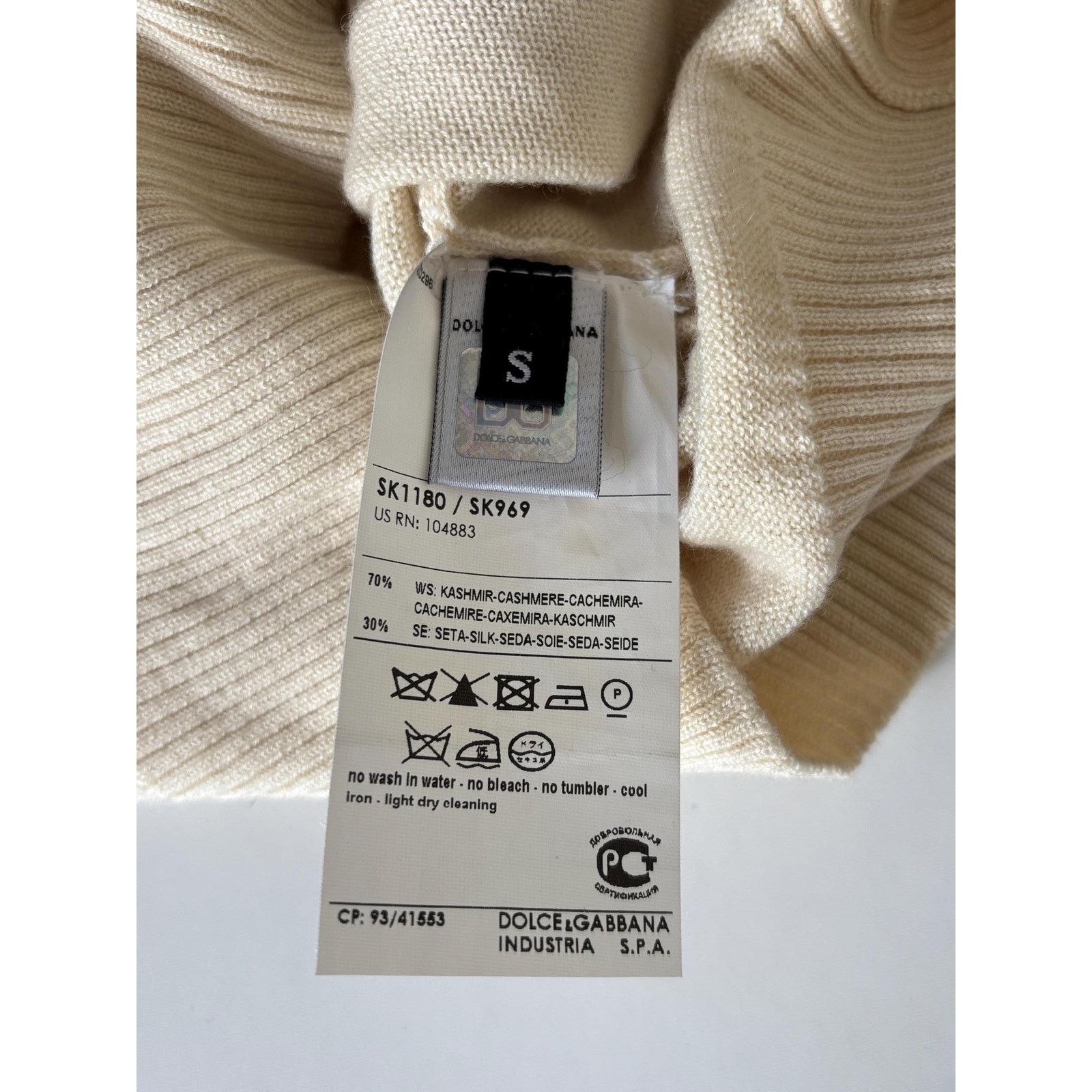 Dolce & Gabbana Vintage D&G Cashmere Silk Knit Vest Y2K Dolce Gabbana Size S / US 4 / IT 40 - 8 Thumbnail