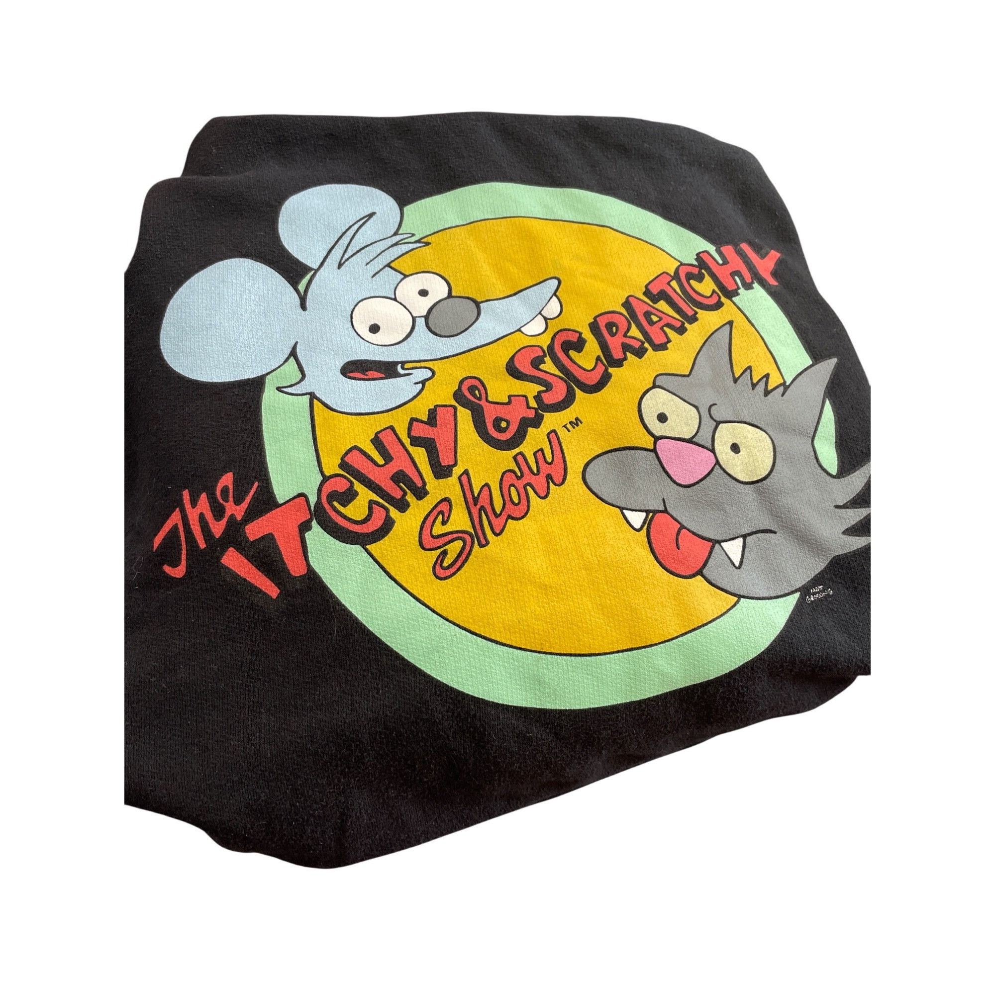 The Simpsons The Simpsons Itchy & Scratchy Show Black Hoodie size L SKU 8 Size US L / EU 52-54 / 3 - 16 Thumbnail