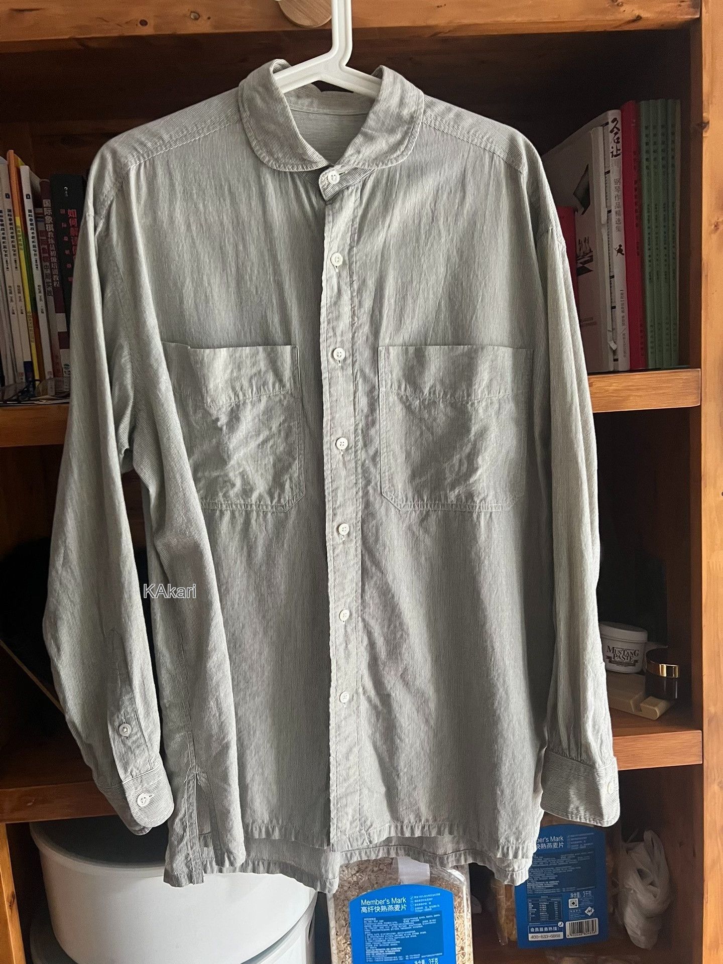 Porter Classic Porter Classic Wide Pocket Stripe Shirt Size US S / EU 44-46 / 1 - 2 Thumbnail
