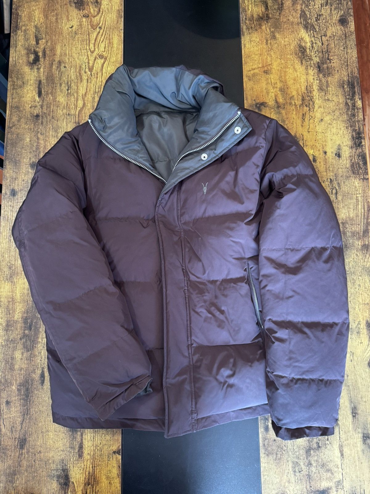 Allsaints Allsaints puffer boxy small reversible coat Size US S / EU 44-46 / 1 - 2 Thumbnail