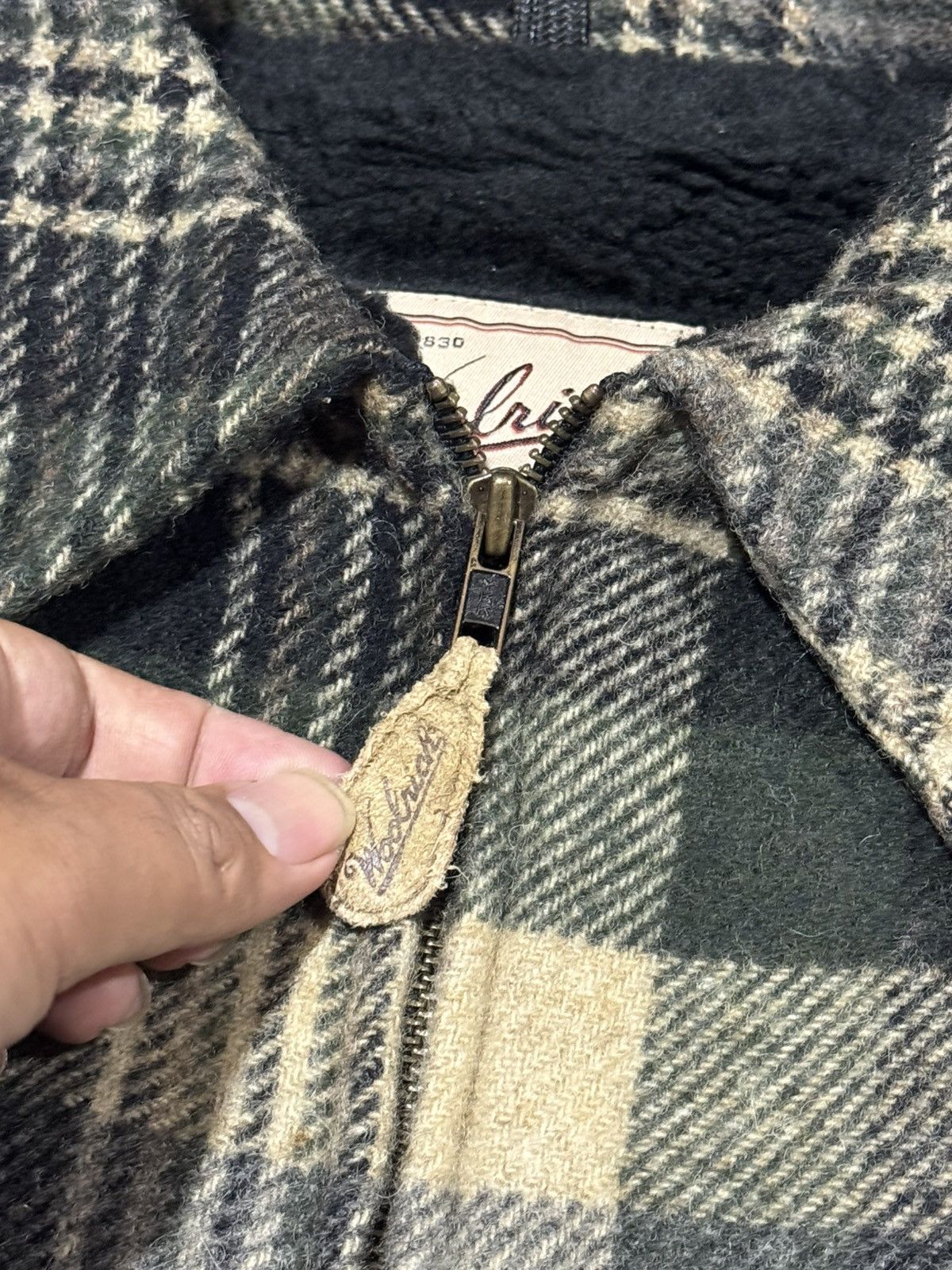 Woolrich Woolen Mills Woolrich Plaid Zip Up Size US L / EU 52-54 / 3 - 8 Thumbnail