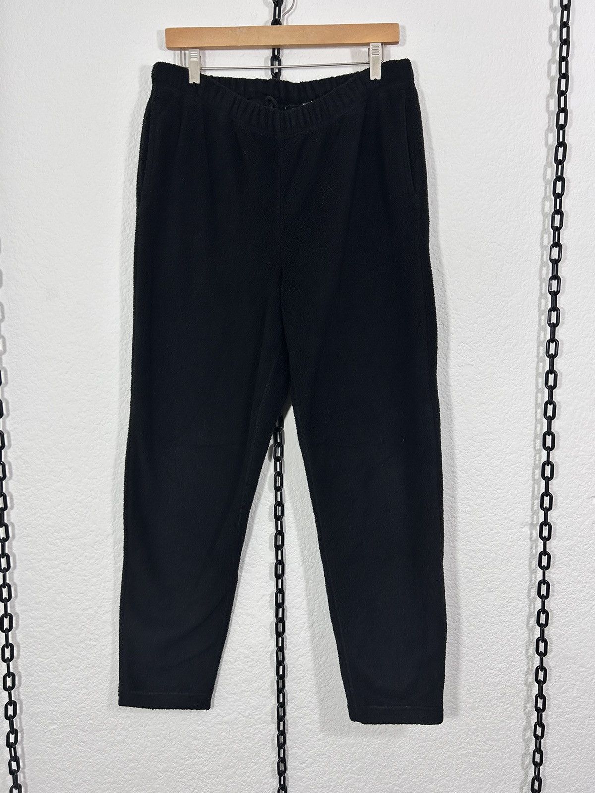 image of Outdoor Life x Patagonia Sweatpants Fleece 1998 Vintage in Black, Men's (Size 34)