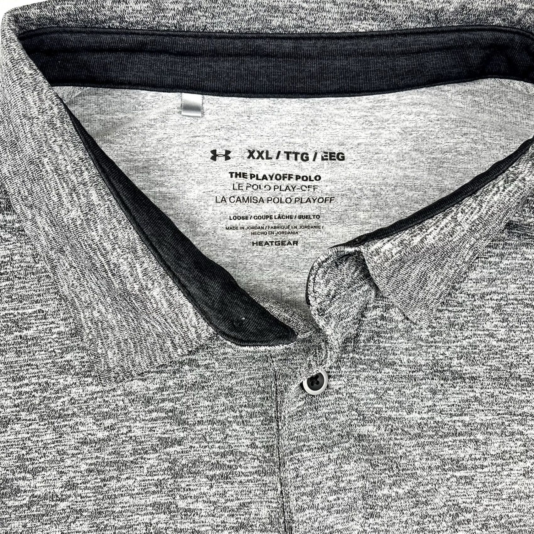 Under Armour Under Armour Polo Shirt Men's 2XL Gray Multicolor Playoff Loose Fit Shirt Size US XXL / EU 58 / 5 - 2 Thumbnail