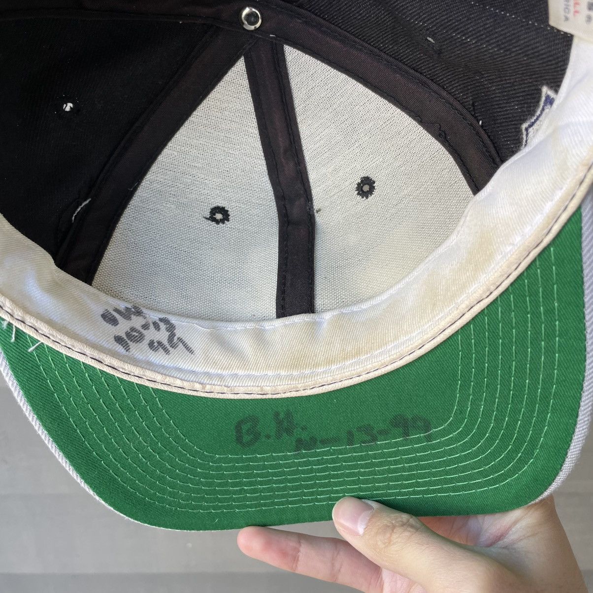 Sports Specialties Vintage Los Angeles Raiders Sports Specialties Script Hat Size ONE SIZE - 7 Thumbnail