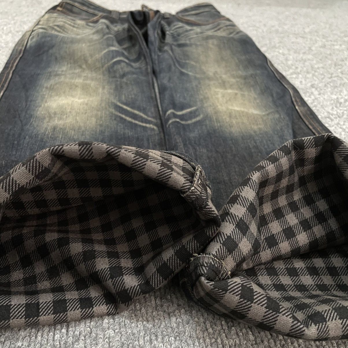 Edwin Edwin Blue Trip 503 Faded Denim Zip Pocket Kapital Style Size US 31 - 10 Thumbnail