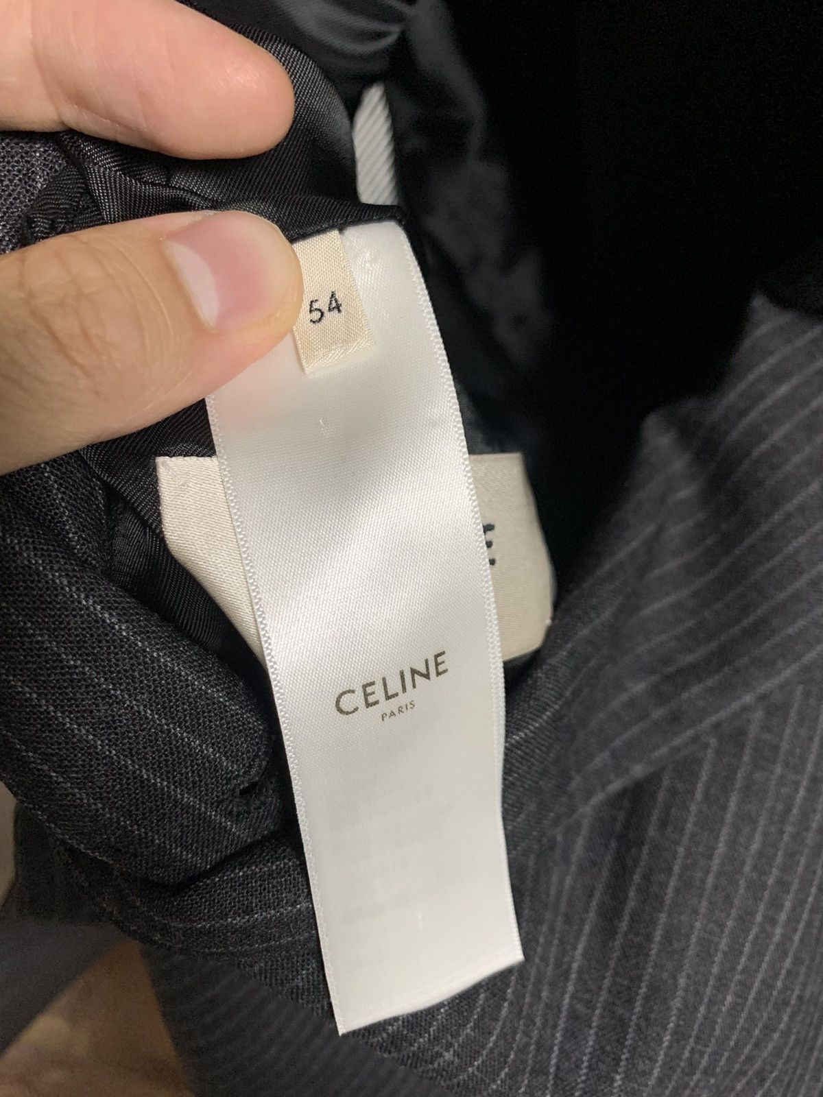 Celine Celine 2020SS Stripe Double breasted Blazer Size US L / EU 52-54 / 3 - 4 Thumbnail