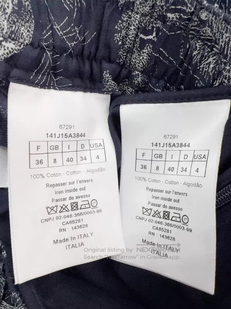 Dior Dior Zoo skirt Size 24" / US 00 / IT 34 - 4 Thumbnail