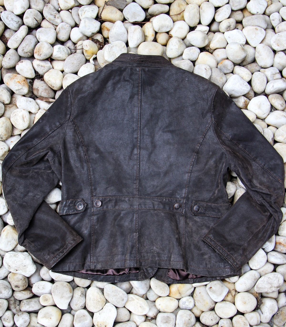 Vintage Vintage Leather Jacket Size M / US 6-8 / IT 42-44 - 5 Thumbnail