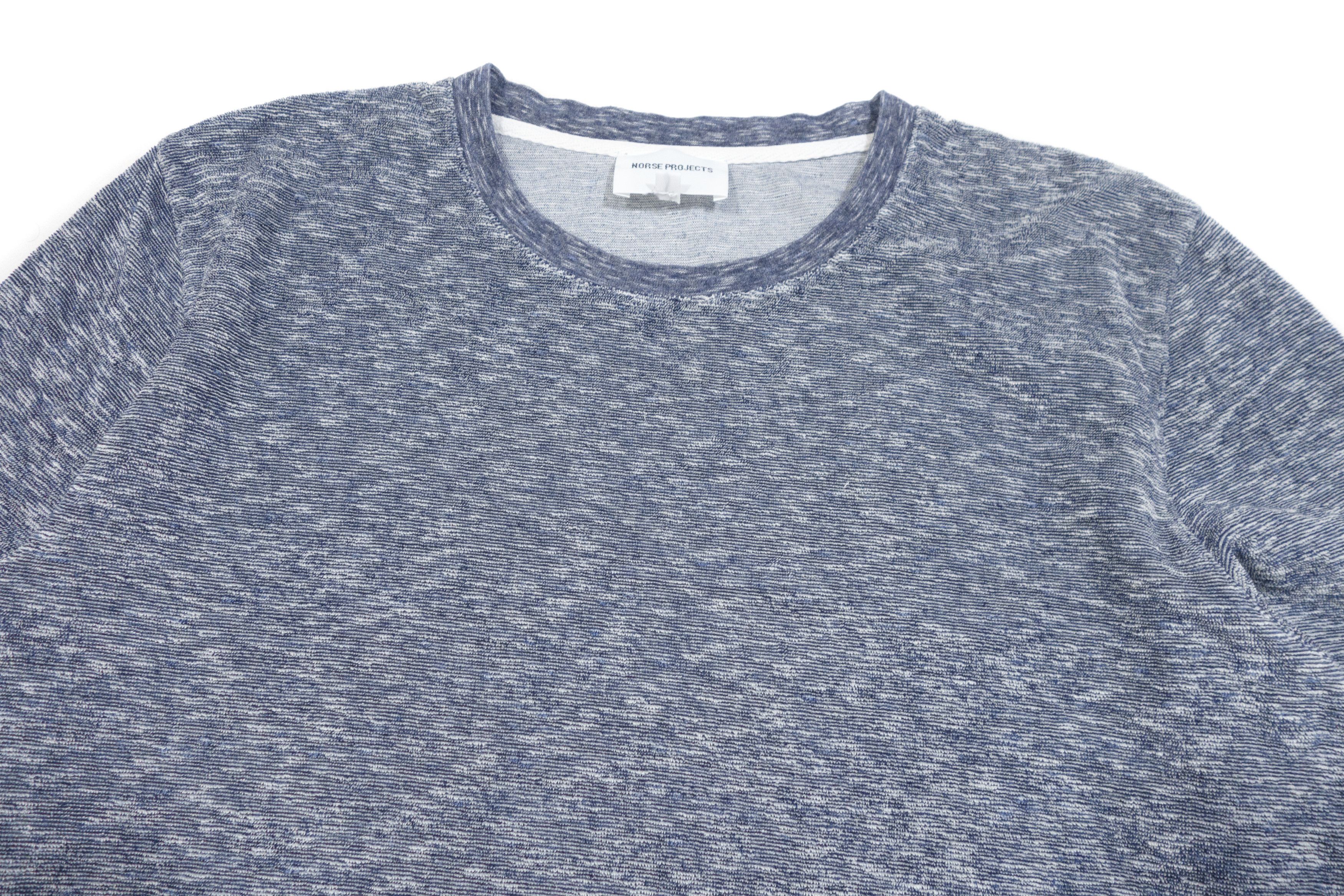 Norse Projects Runi Dry Towelling Melange Sweatshirt Size US L / EU 52-54 / 3 - 4 Thumbnail