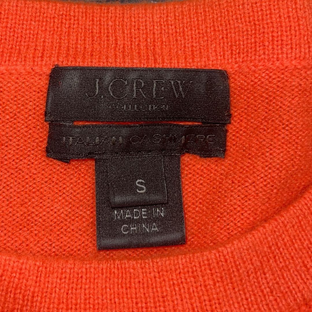 J.Crew Italian Cashmere Orange Short Sleeve Blouse Size Small Chic Size S / US 4 / IT 40 - 3 Thumbnail