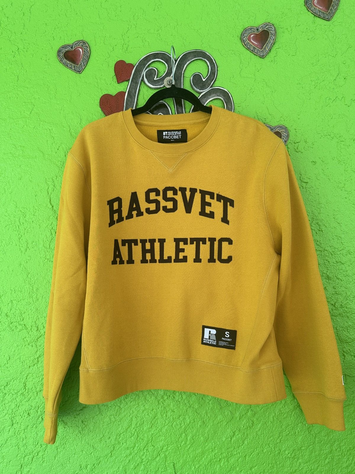 トップス 18ss Rassvet Russell Athletic Sweatshirt Rassvet Athletic Sweatshirt | Grailed