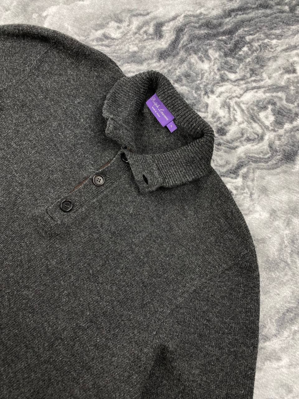 Ralph Lauren Purple Label Ralph Lauren Purple Label Knit Сashemіr Half Zip Sweater Size US XL / EU 56 / 4 - 2 Thumbnail
