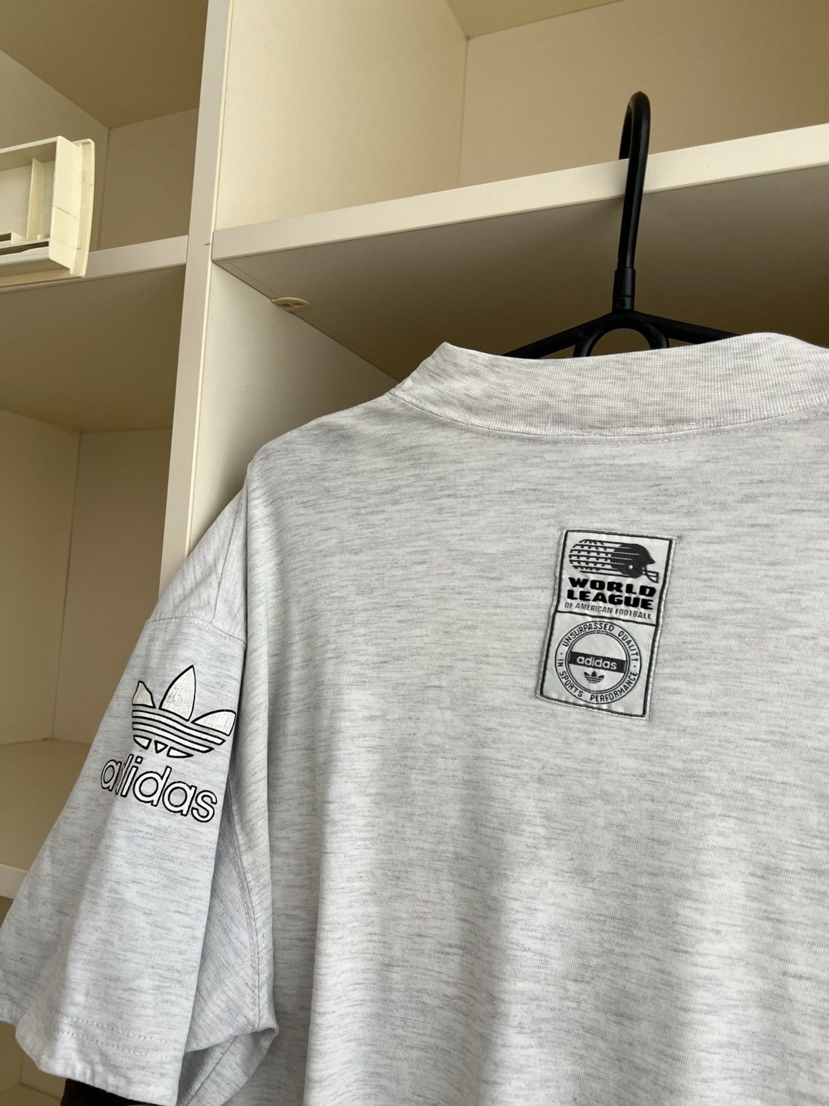 Adidas Vintage 90s Adidas NY NJ Knights WLAF World League Football Size US M / EU 48-50 / 2 - 14 Thumbnail