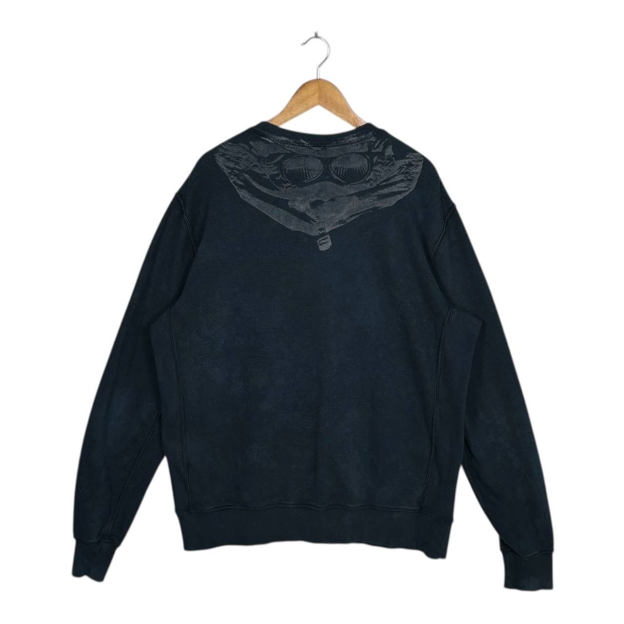 C.P. Company C.P. Company Goggle Print Sweatshirt Black Crewneck Size US XXL / EU 58 / 5 - 1 Thumbnail
