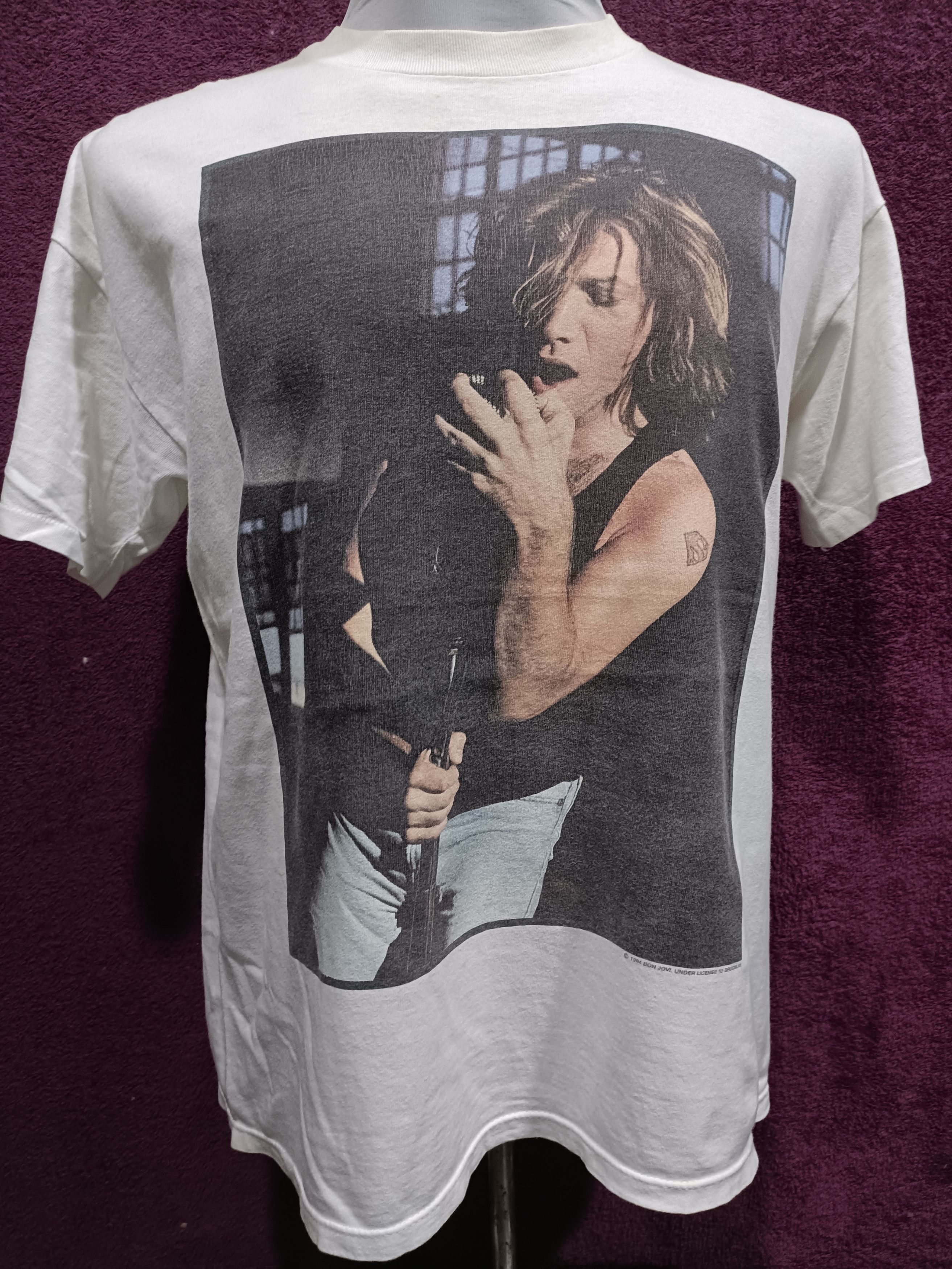 Vintage Vintage 90s Bon Jovi Size US L / EU 52-54 / 3 - 1 Thumbnail