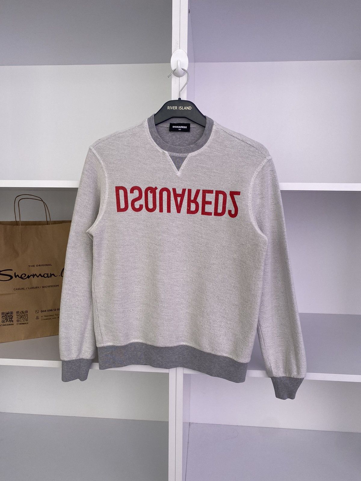 Dsquared2 × Vintage Vintage Dsquared2 Junior Pullover Sweatshirt Size US XS / EU 42 / 0 - 2 Thumbnail