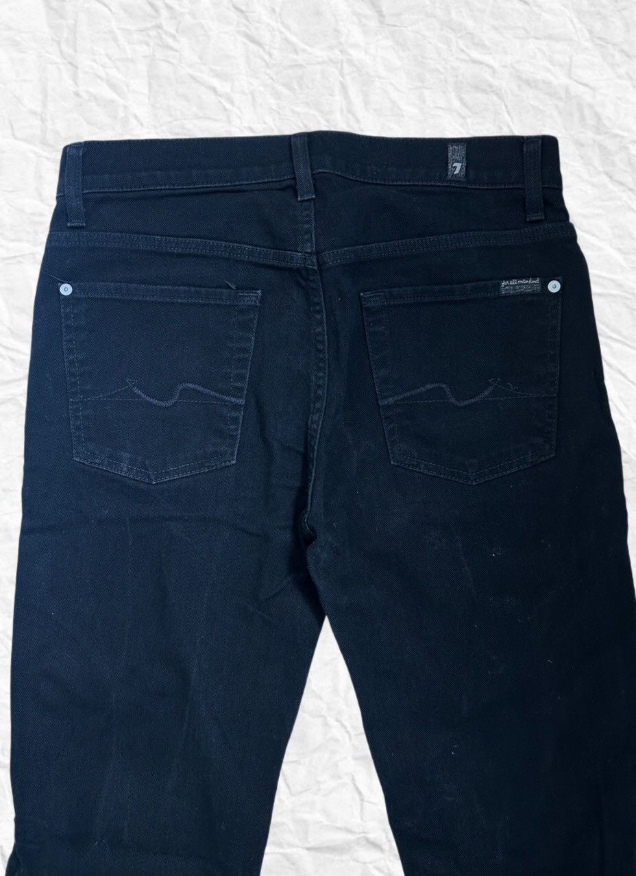 Seven 7 7 for All Mankind Standard Fit Black Jeans Size US 30 / EU 46 - 5 Thumbnail