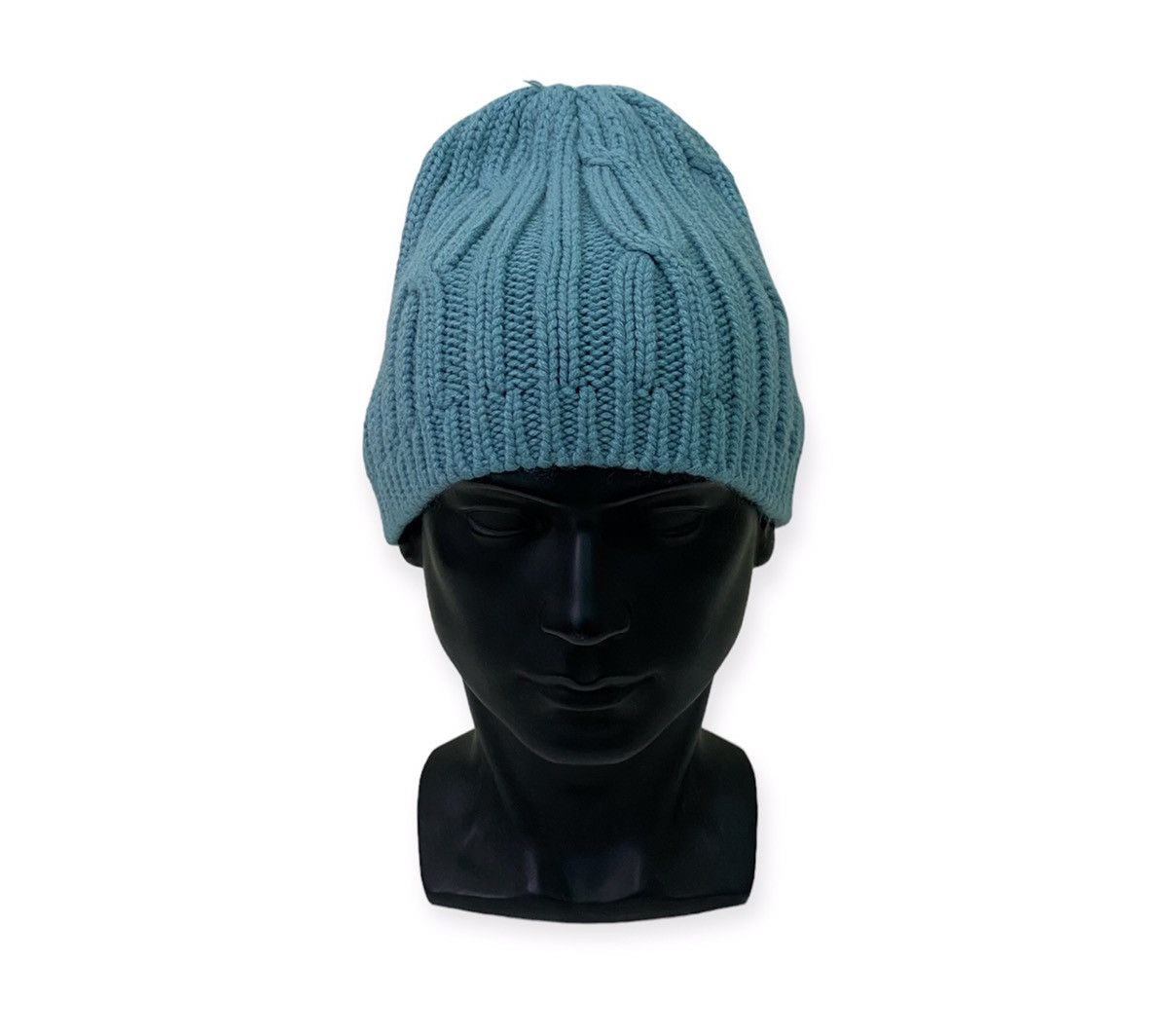image of Gap Knit Beanie Hat in Blue, Men's