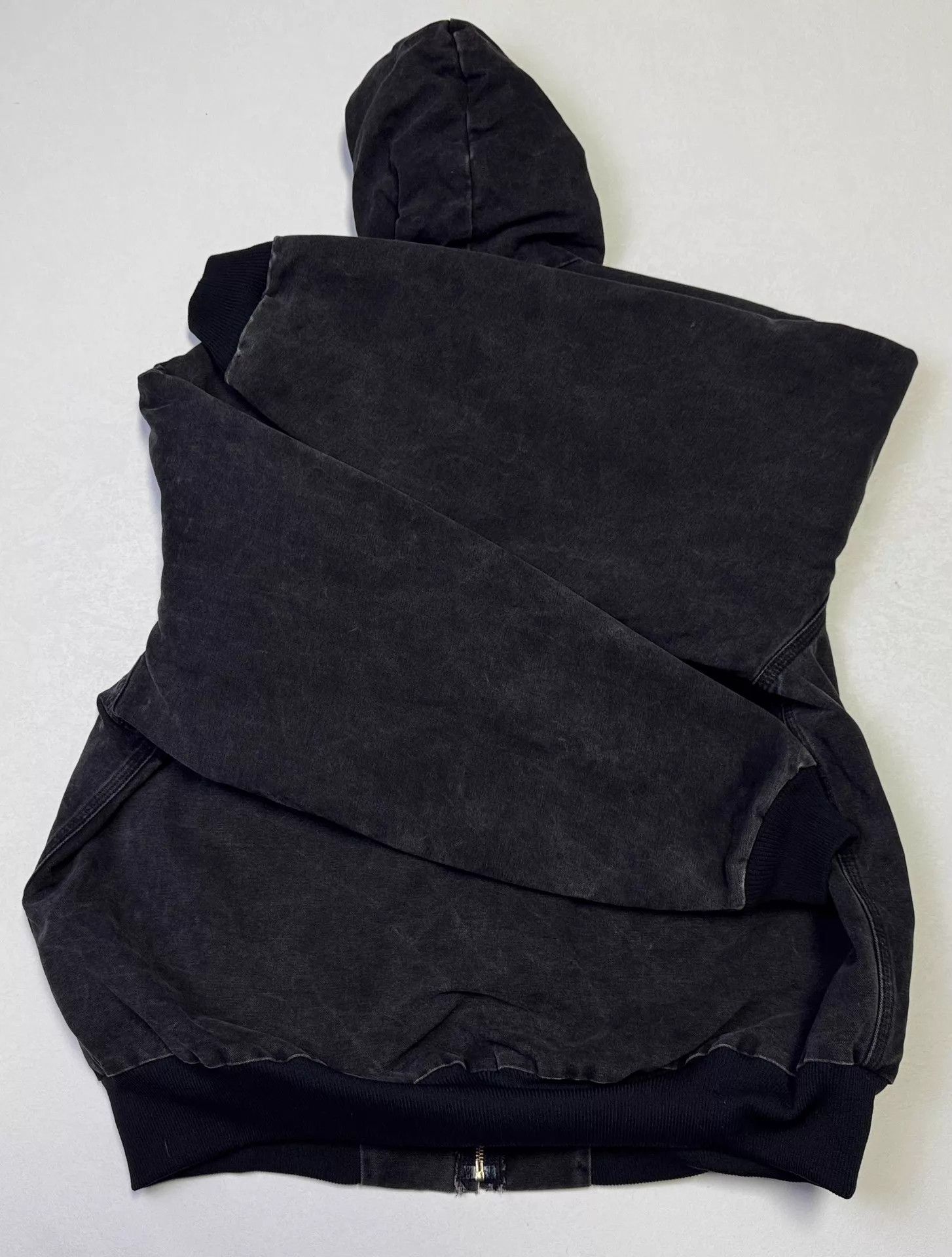 Carhartt Vintage Carhartt J06 ONX Black XXL Hooded Work Jacket 1999 Size US XXL / EU 58 / 5 - 6 Thumbnail