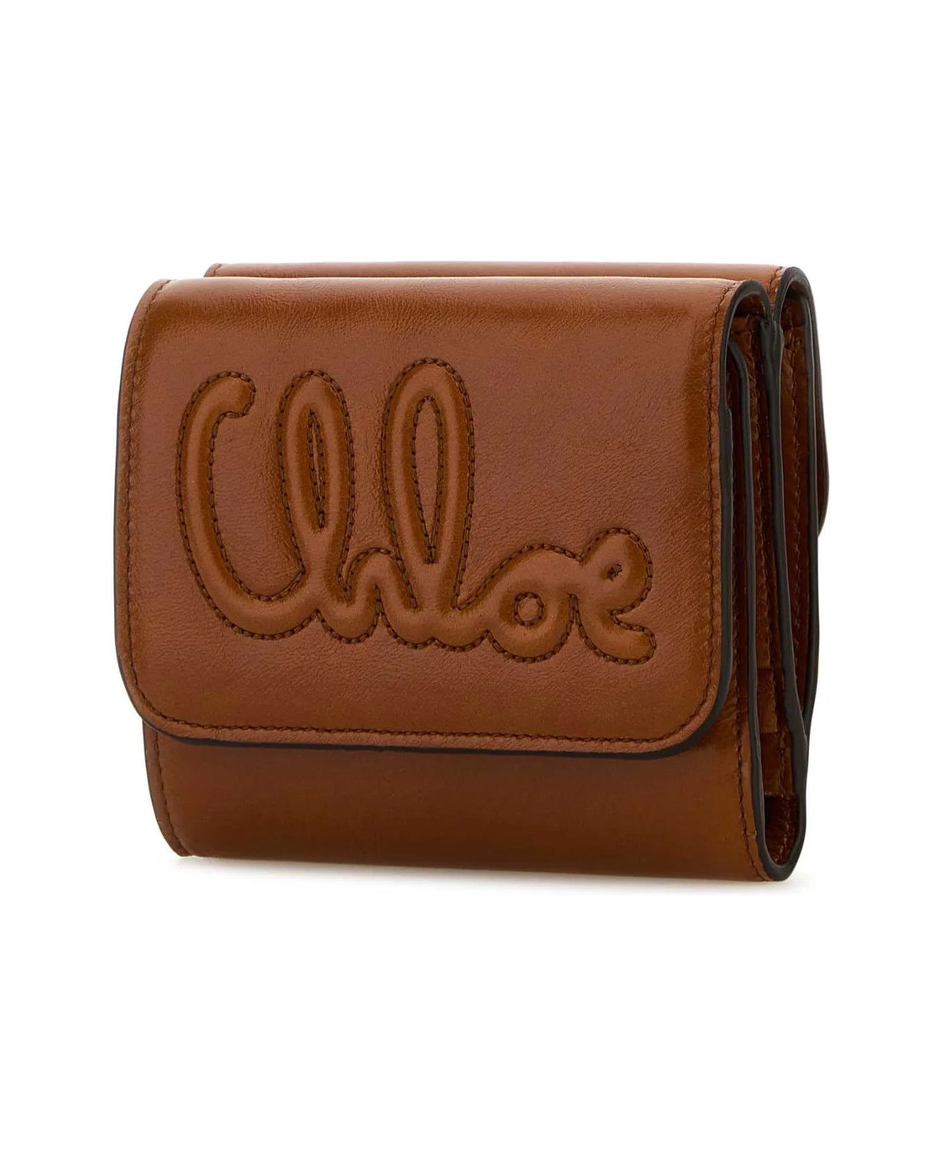 Chloe o1loc1c10226 Size: OS / C Small Wallet in Clay Brown Size ONE SIZE - 1 Thumbnail