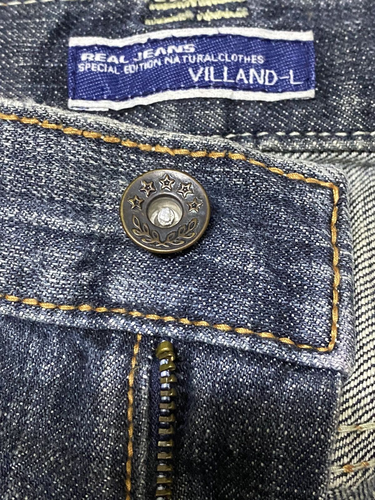 Japanese Brand Vintage Japanese Brands Blue Faded Washed Baggy Jeans Size US 38 / EU 54 - 10 Thumbnail
