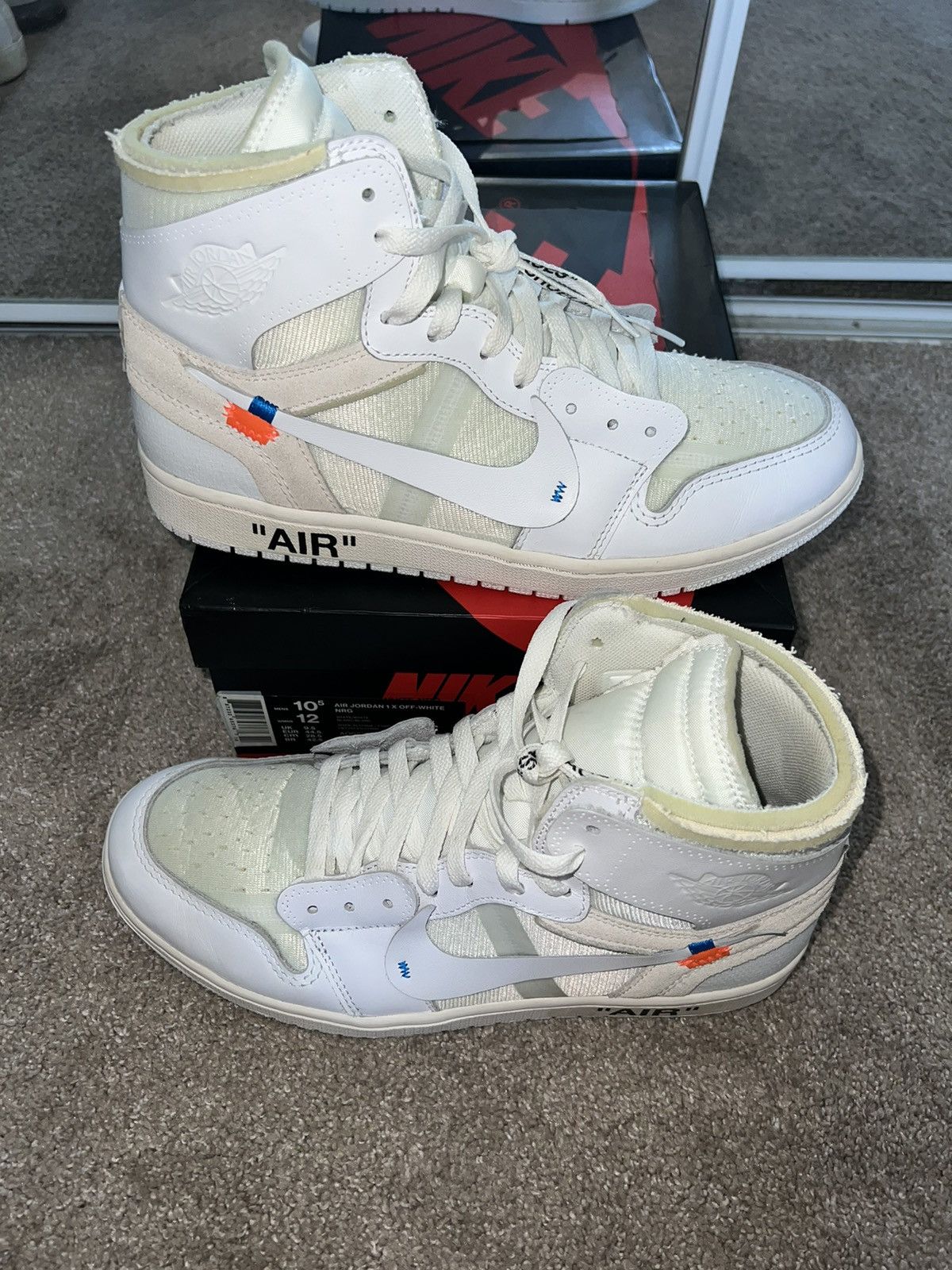 how much are the off white jordan 1 retail